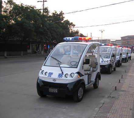 新宇宙電動(dòng)汽車為邯鄲復(fù)興區(qū)提供警車