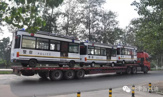 保定躍迪移動警務(wù)室批量發(fā)車，全方位零距離服務(wù)群眾