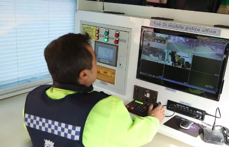 中國制造服務世界安防|躍迪警務用車化身智利街市安全站