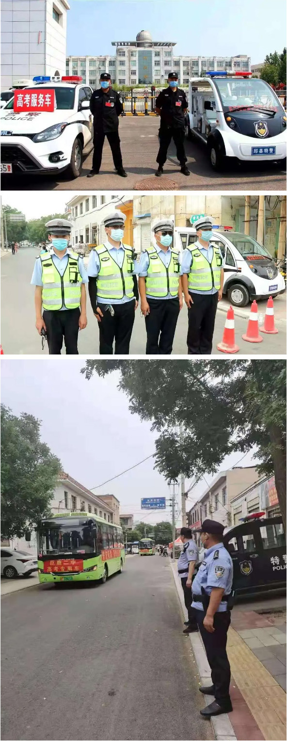 【你乘風(fēng)破浪 我保駕護(hù)航】躍迪警務(wù)巡邏車助各地公安交警護(hù)航高考