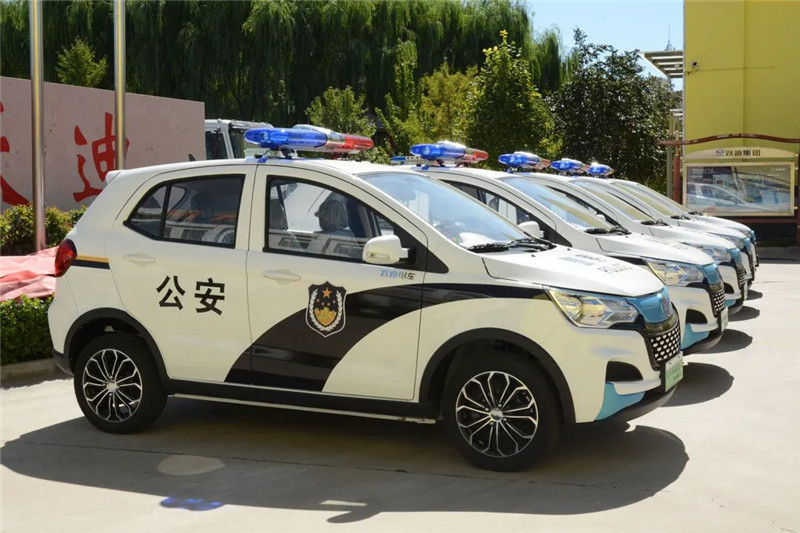 喜迎二十大 忠誠(chéng)保平安丨躍迪純電動(dòng)警用巡邏車發(fā)往江西